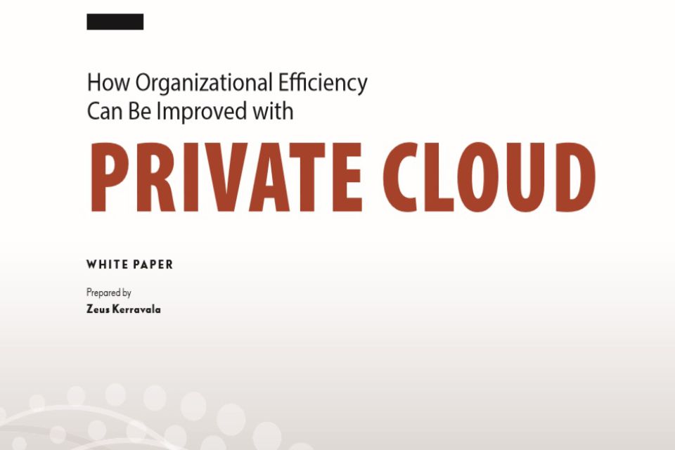This report examines the cloud market, including an in-depth look at the differences between public and private clouds, and provides guidance for determining which approach to take.   <a href="How Organizational Efficiency Can Be Improved with Private Cloud.php" style="font-size: 16px;
font-weight: 300;
margin-bottom: 0;">Read More</a>